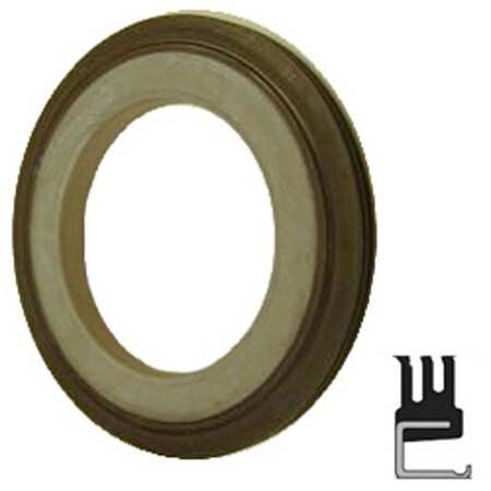 Skf Lip Seal, 1-5/8 in. Shaft Dia, 2.462 in. Housing Bore, 1/4 in. Nominal Width 16286 / 1.625X2.462X0.25 X15 R